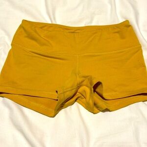 Fleo Original Short 2.5" - Mid Rise - Yellow -size Small